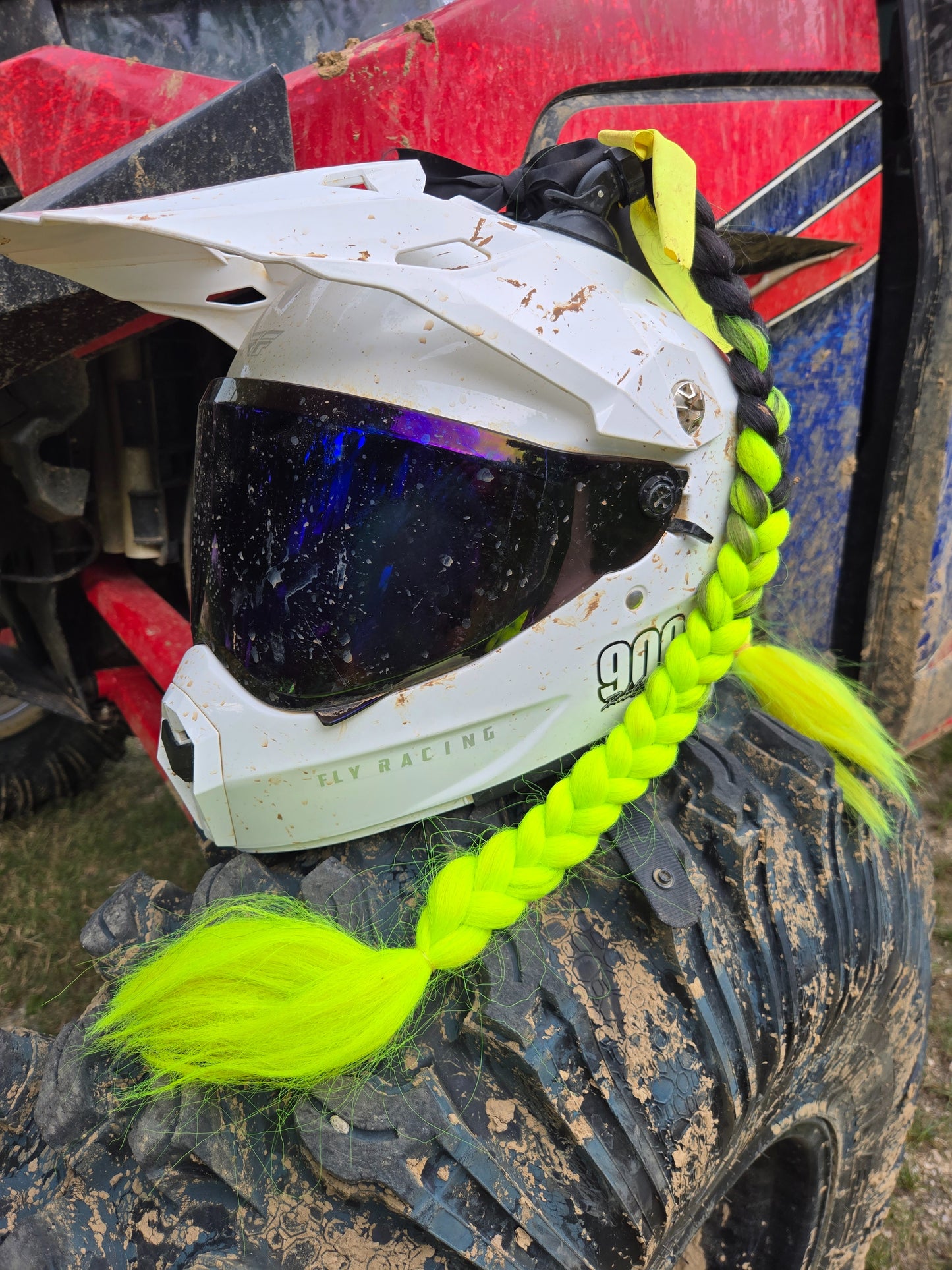 Helmet Pigtails
