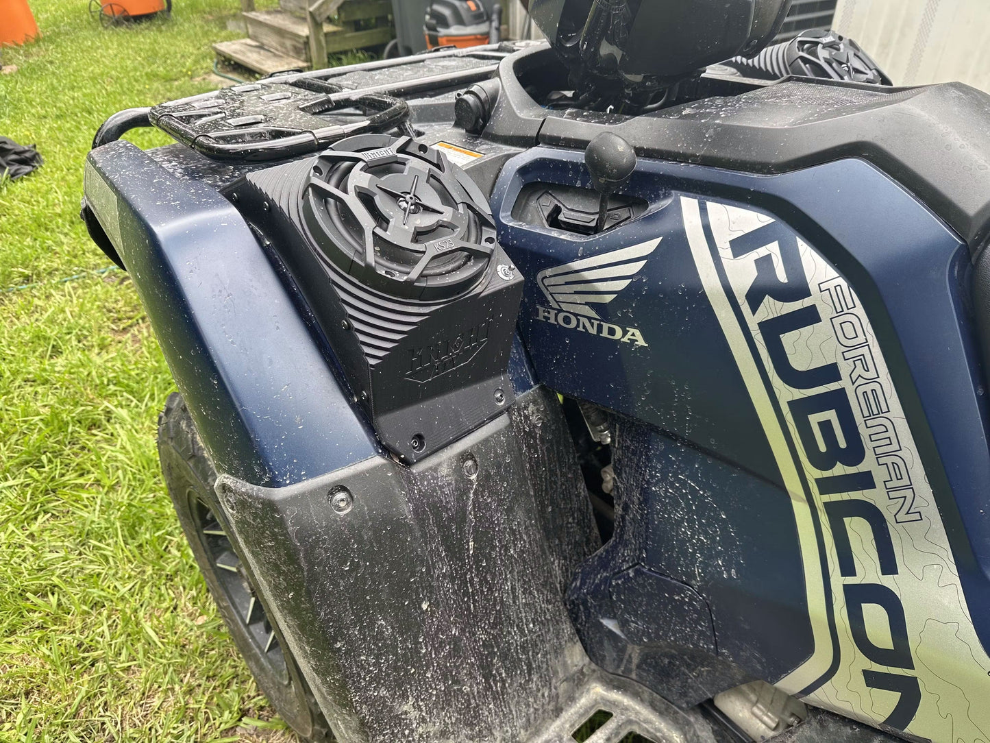 Honda Foreman and Rubicon (14–25) Bluetooth LED ATV Surround Sound System