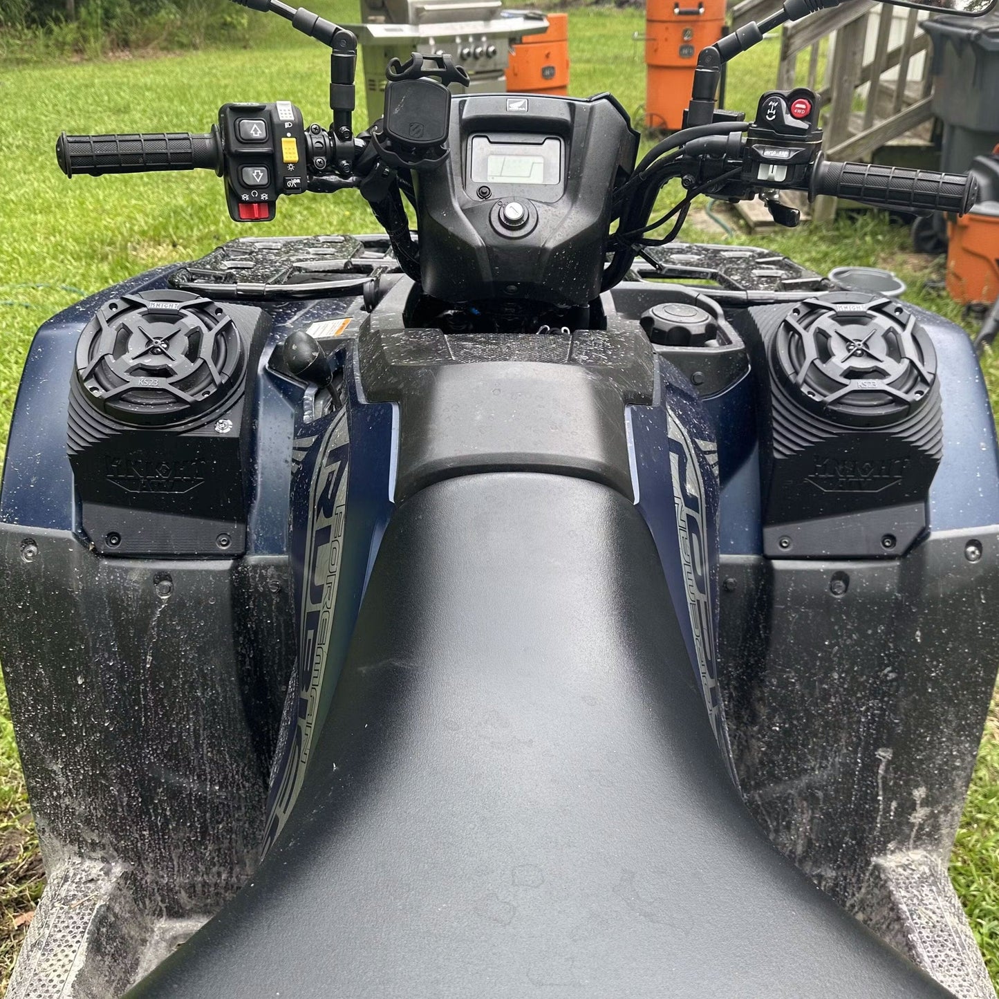 Honda Foreman and Rubicon (14–25) Bluetooth LED ATV Sound System