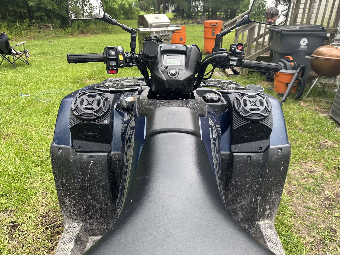 Honda Foreman and Rubicon (14–25) Bluetooth LED ATV Surround Sound System