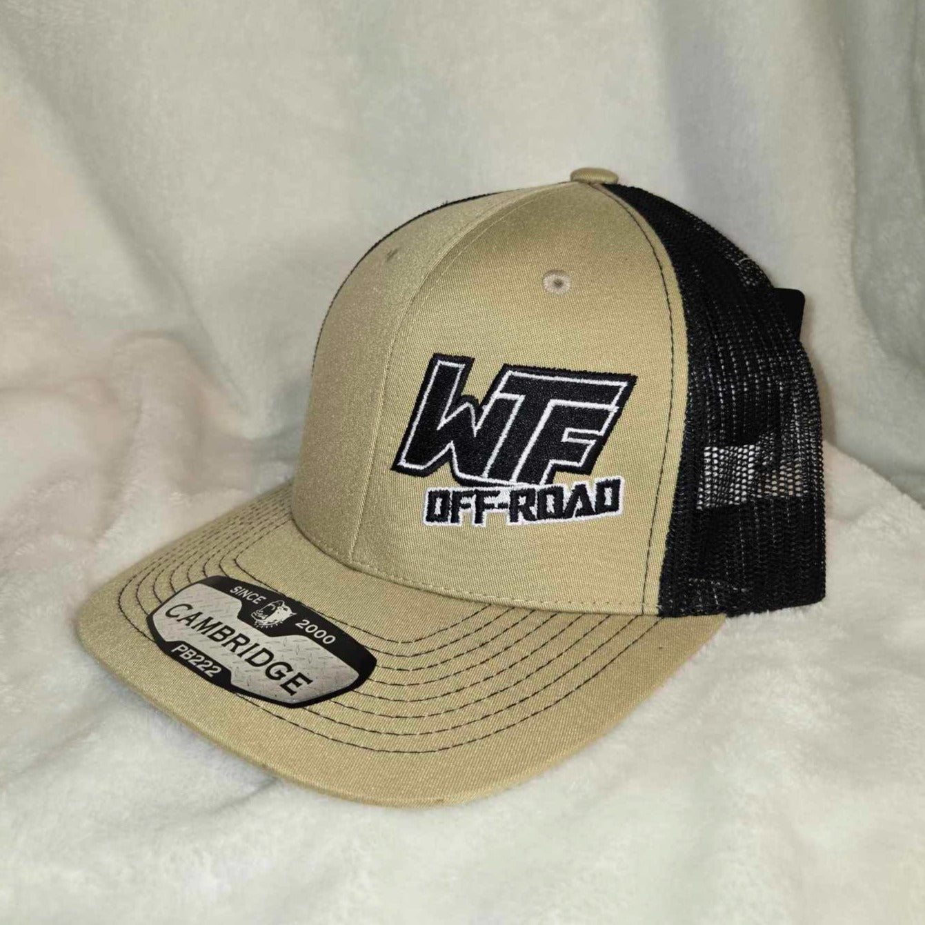 Snapback Hat Khaki/Black