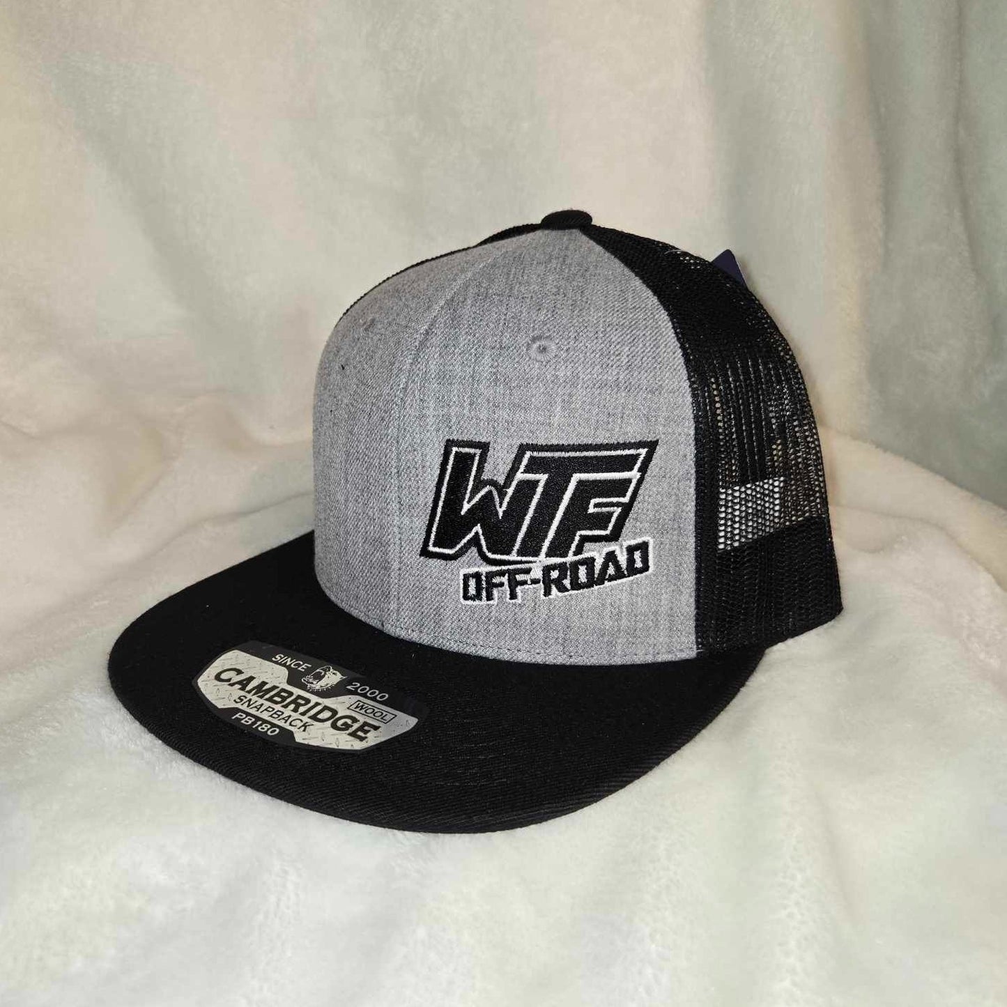 Flatbill Hat Wool Black