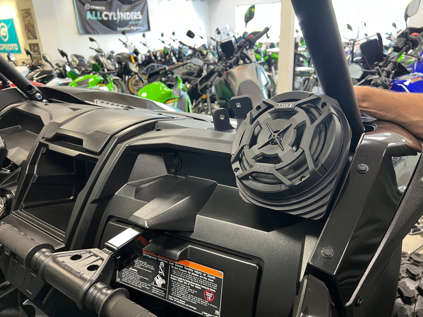 KRX 1000 Dash 6.5 inch Speaker Pods