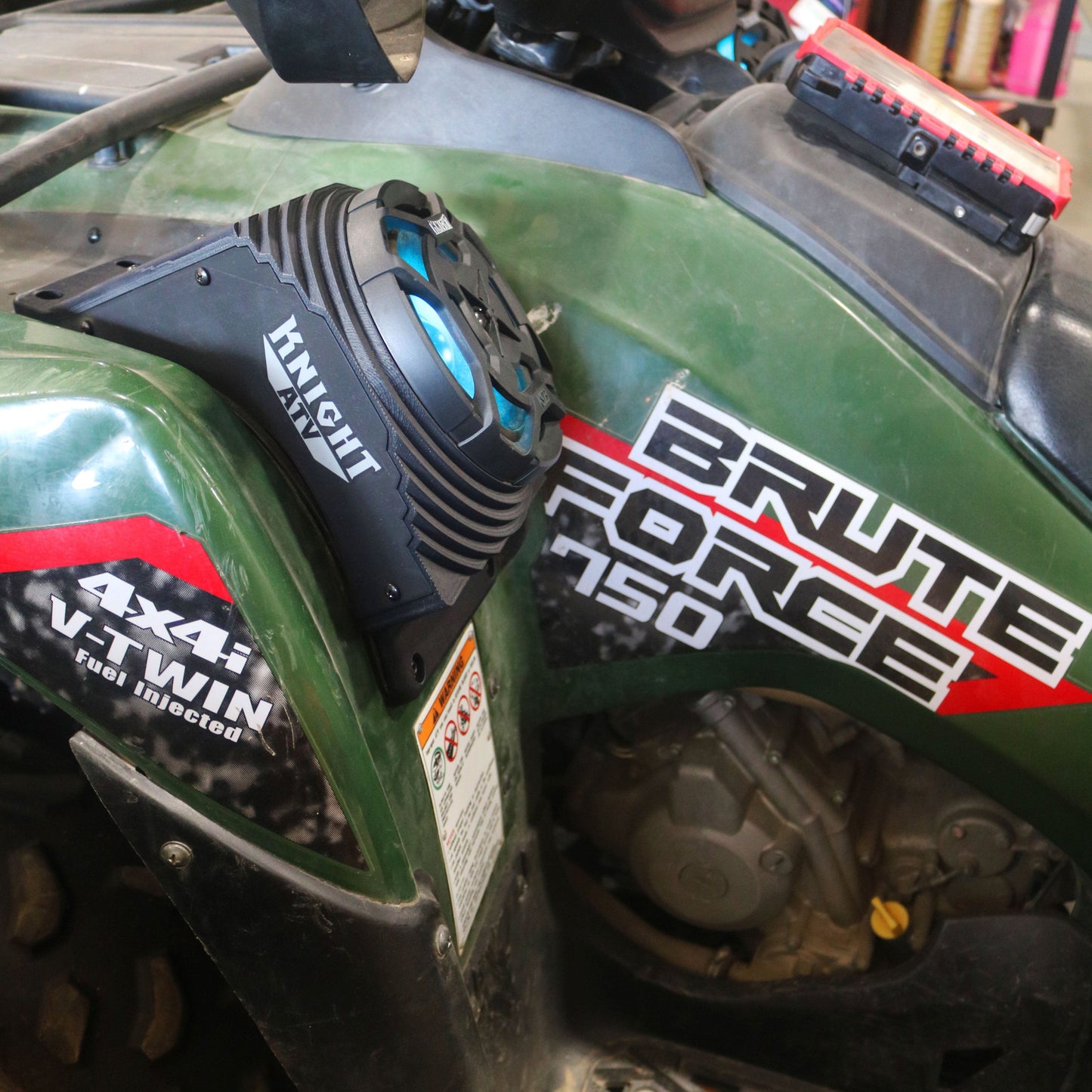 Brute Force/Prairie 650/750 (02-25) Bluetooth LED ATV Sound System