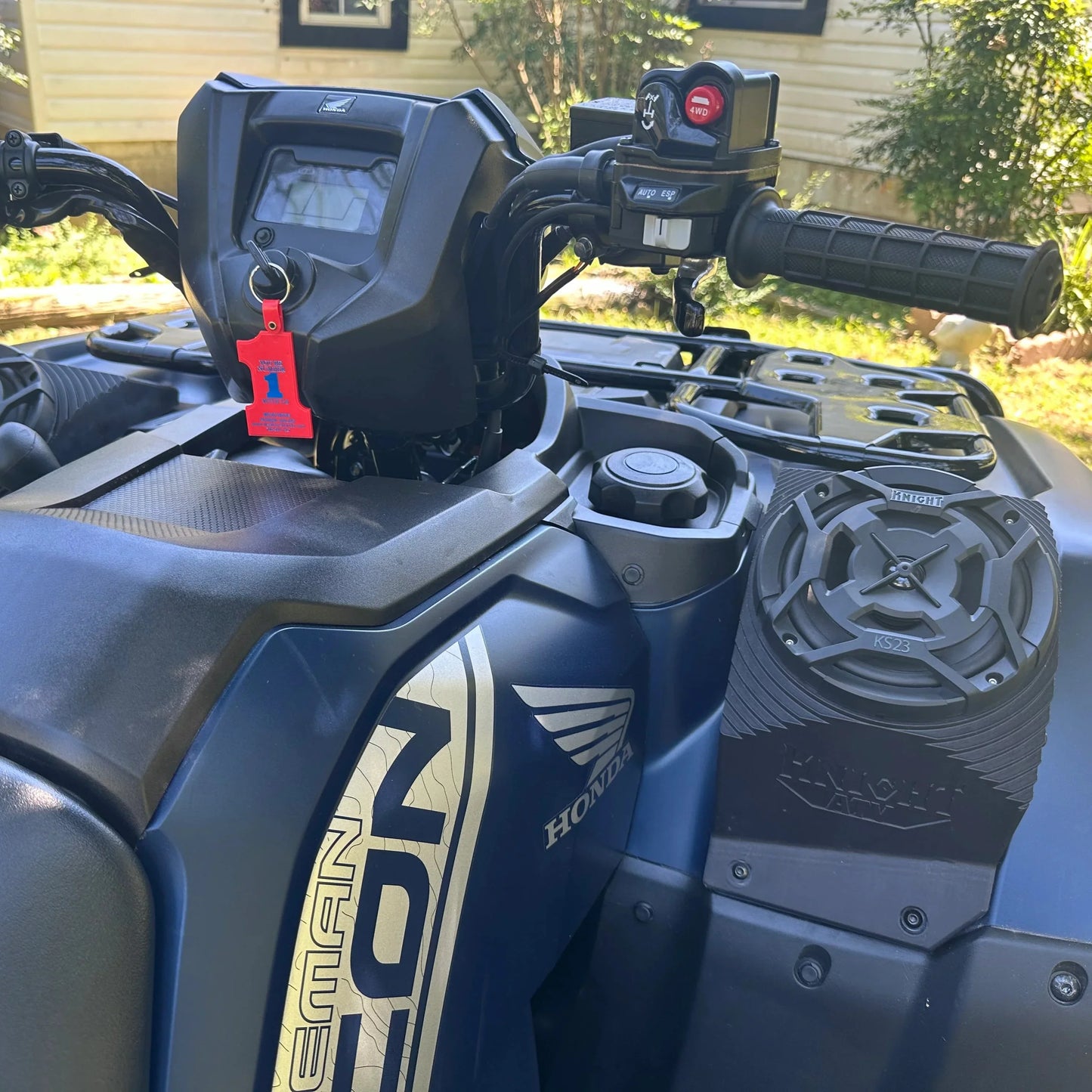 Honda Foreman and Rubicon (14–25) Bluetooth LED ATV Sound System