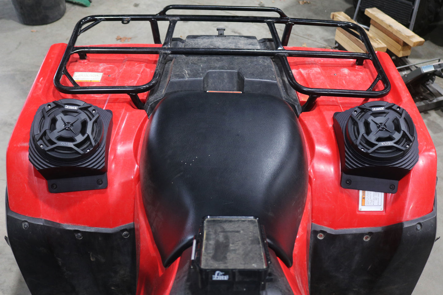 Honda Foreman and Rubicon (14–25) Bluetooth LED ATV Surround Sound System