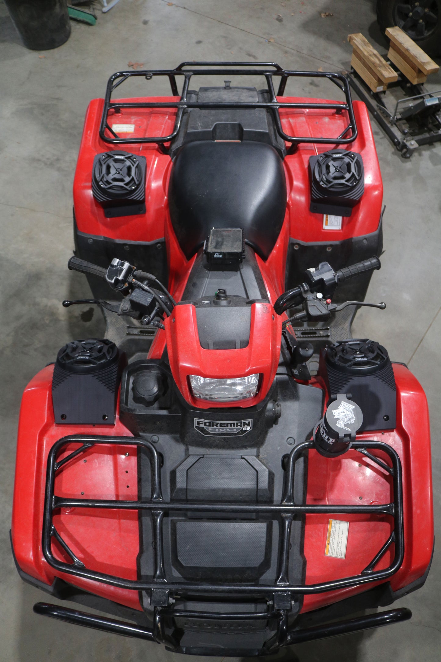 Honda Foreman and Rubicon (14–25) Bluetooth LED ATV Surround Sound System