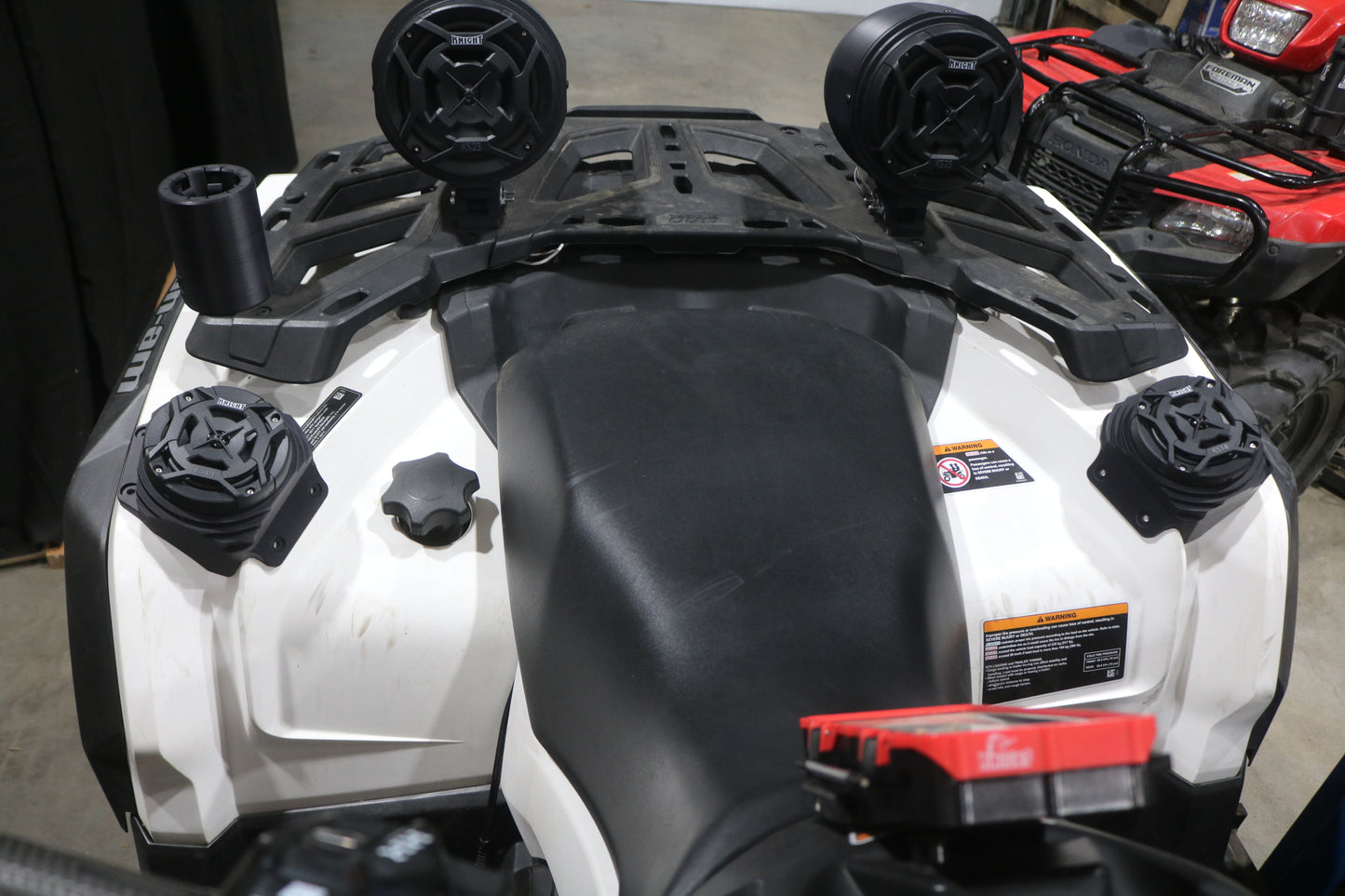 Can Am Outlander (12–25) Bluetooth LED Double ATV Surround Sound System
