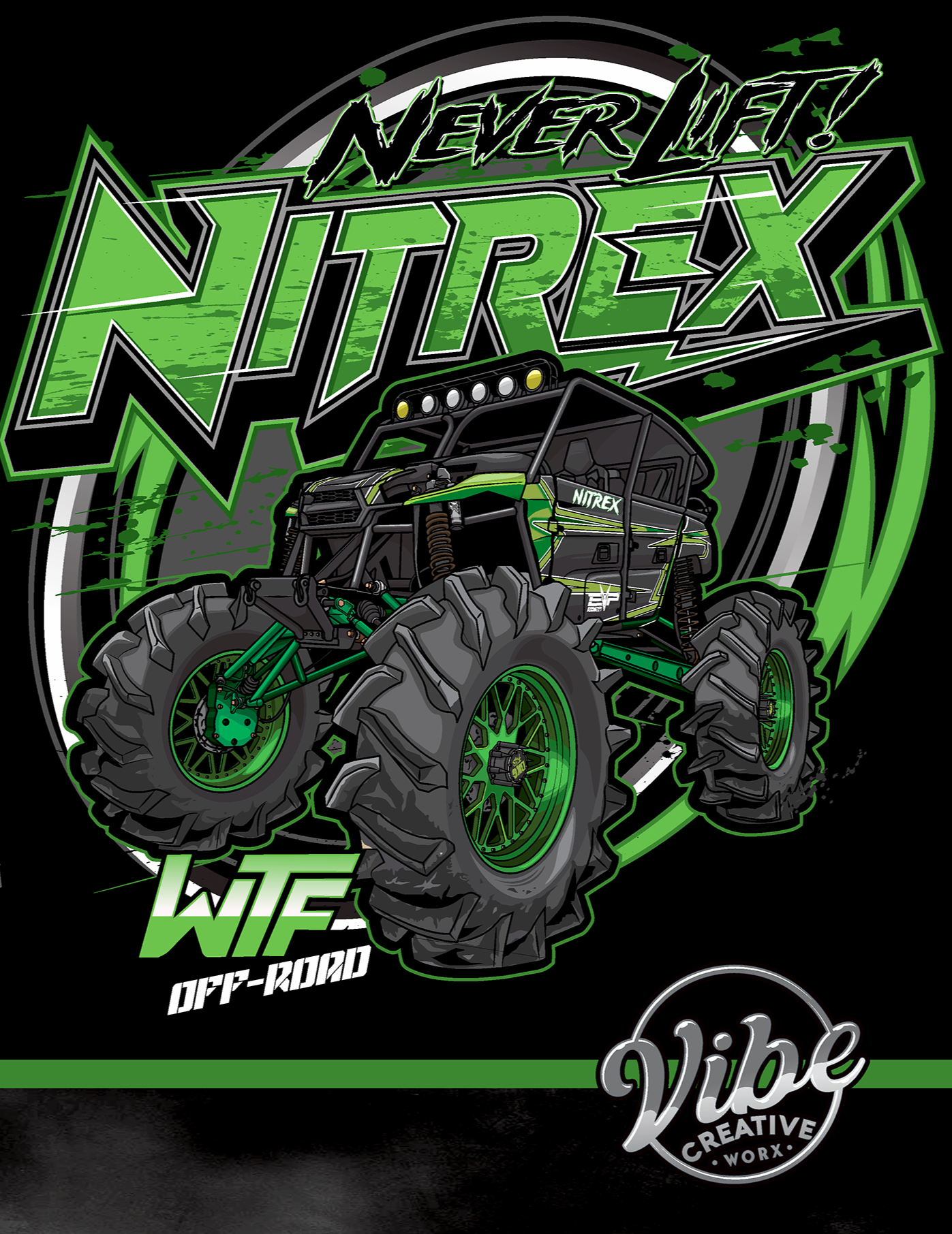 Nitrex "Never Lift" Youth Tee