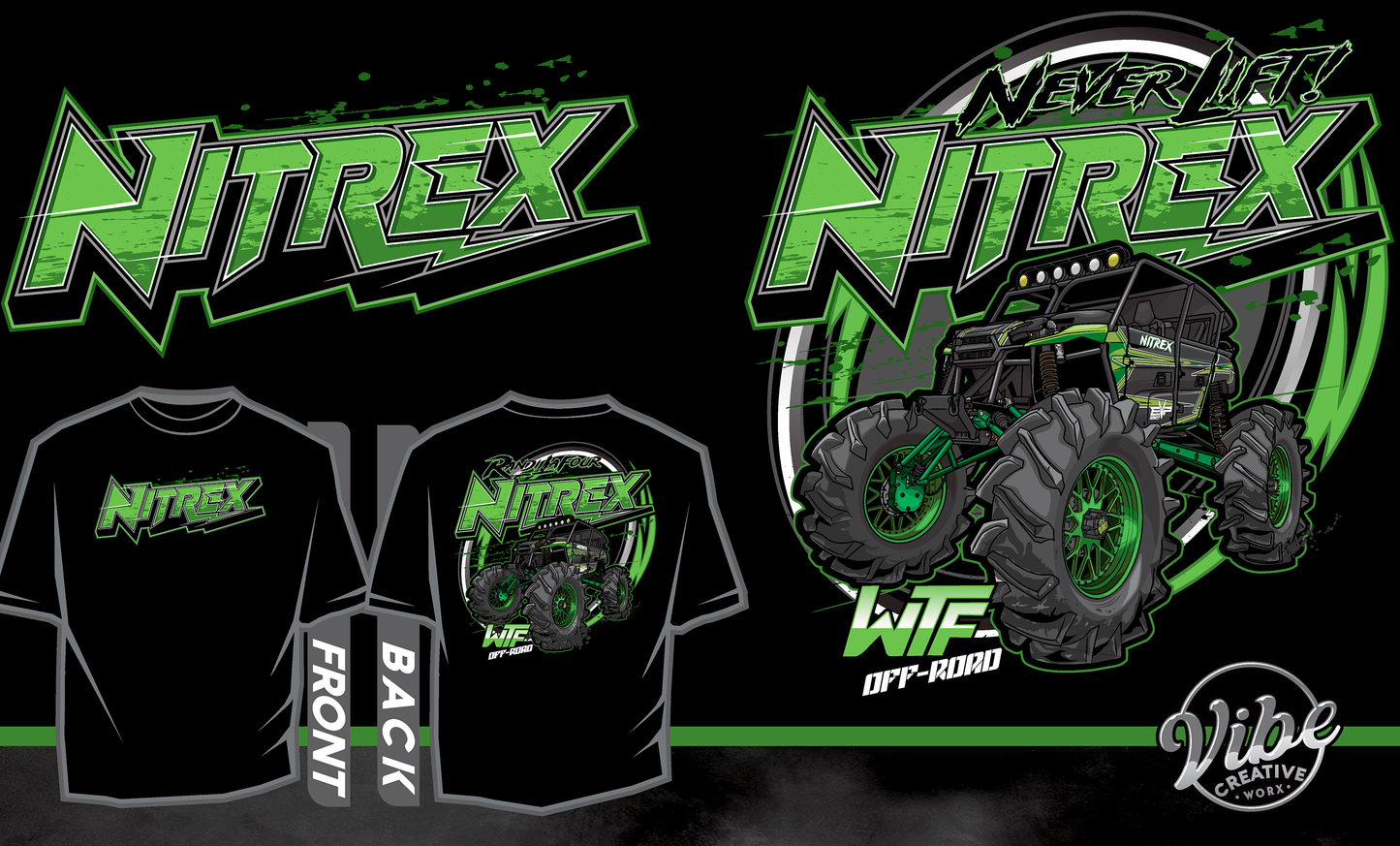 Nitrex "Never Lift" Tee