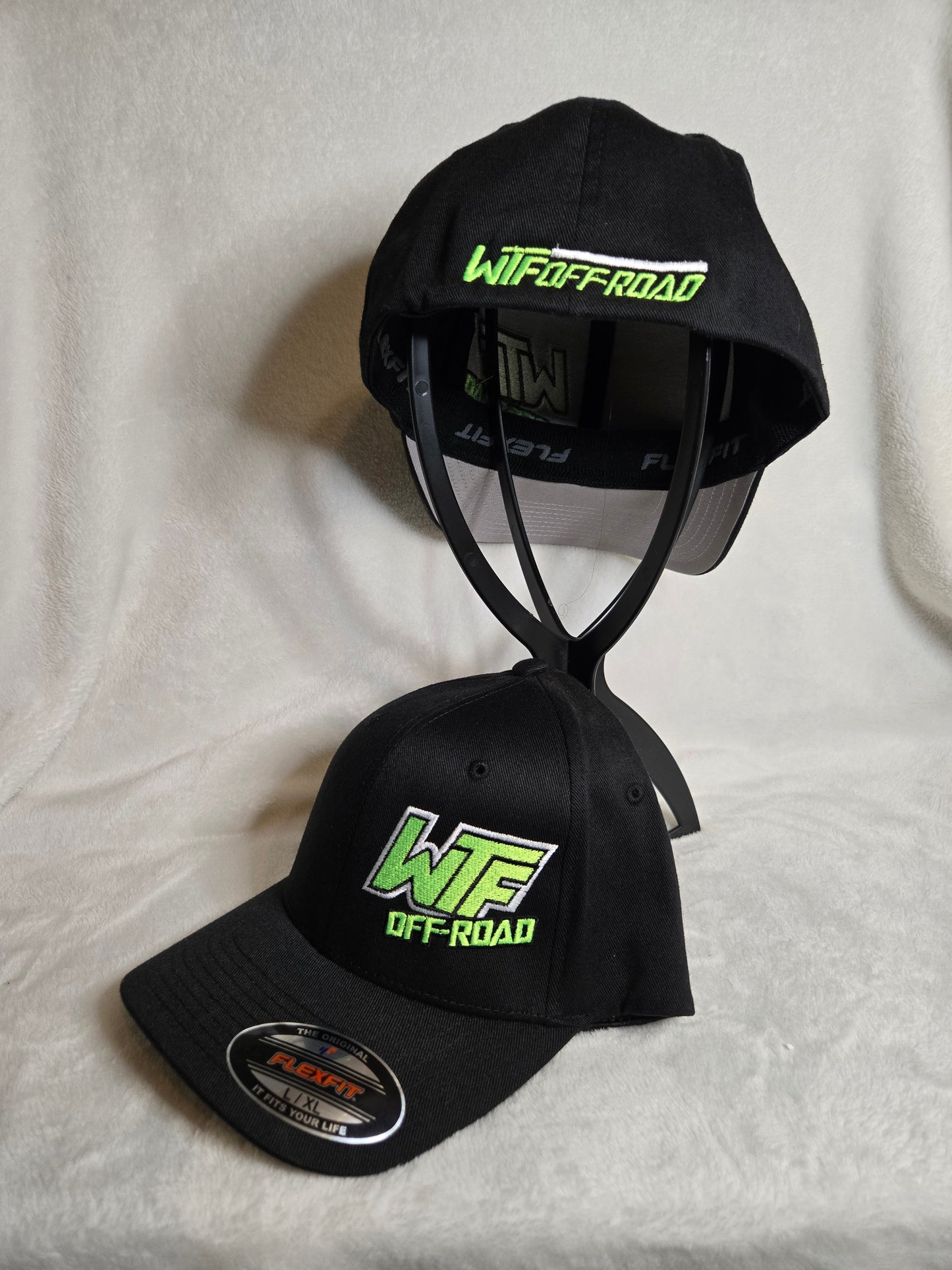 Flexfit Hat - Neon Green/Black