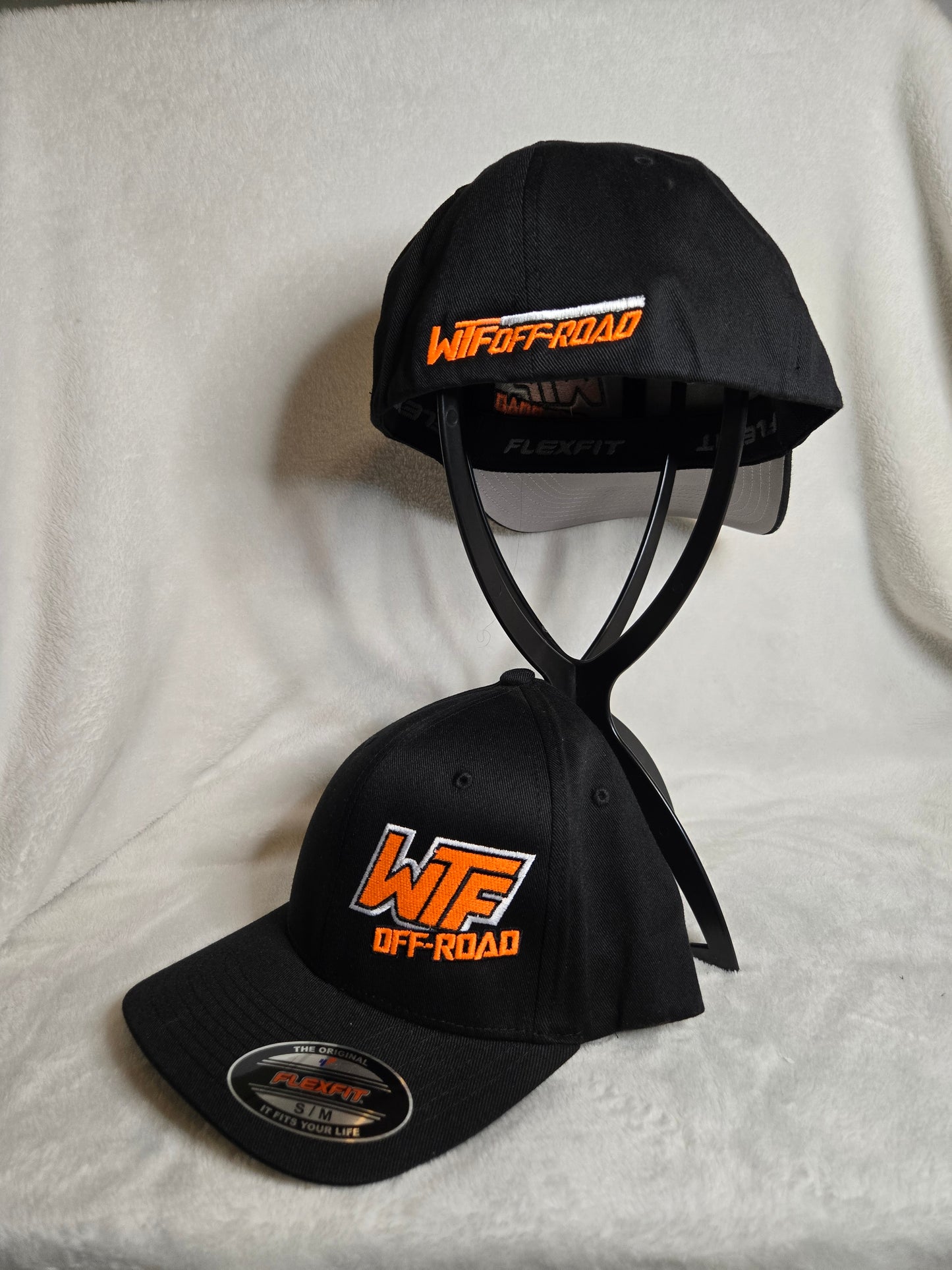 Flexfit Hat - Neon Orange/Black