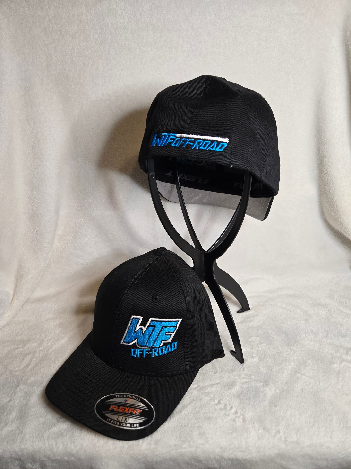 Flexfit Hat - Neon Blue/Black