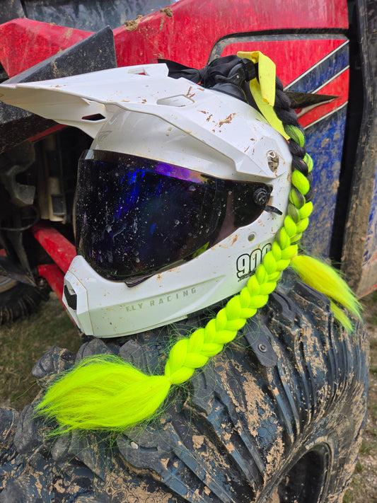 Helmet Pigtails