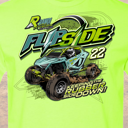 FlipSide Keeping the Rubber Side Down Tee