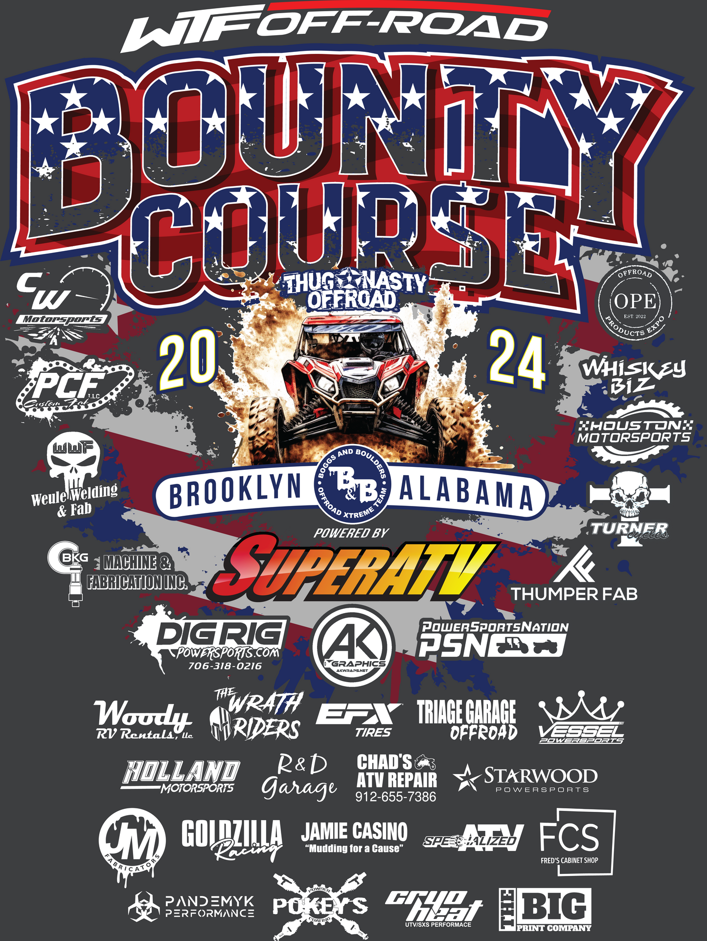 Bounty Course Boggs Event Tee