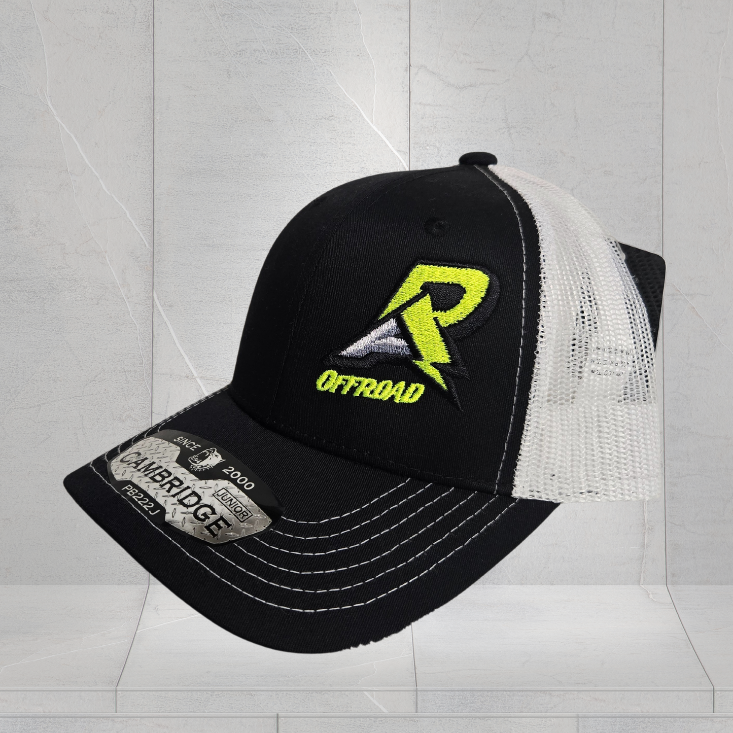 Youth Snapback RAO Hat - Black/White