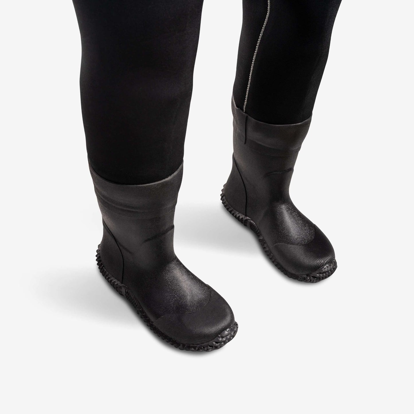 Neoprene Waders | Youth - Black/Grey