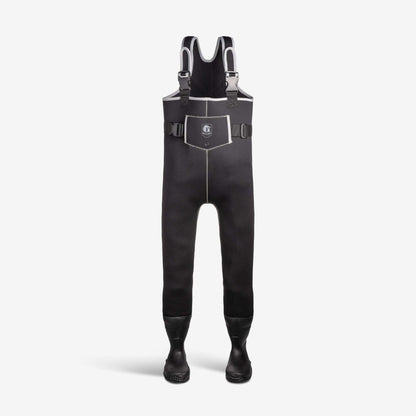 Neoprene Waders | Youth - Black/Grey