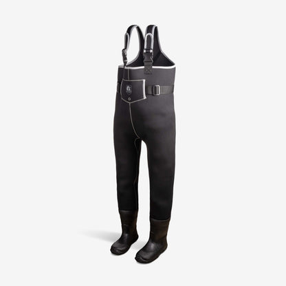 Neoprene Waders | Youth - Black/Grey