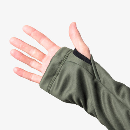 Catahoula 1/2 Zip Hoodie | Mens - Olive