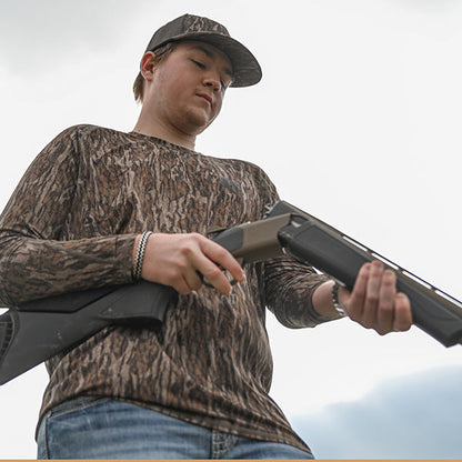 Performance Shirt | Mens - Mossy Oak Bottomland