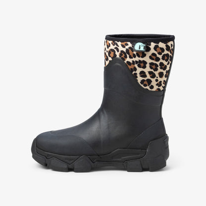 Omega Mid-Height Boots | Womens - Leopard