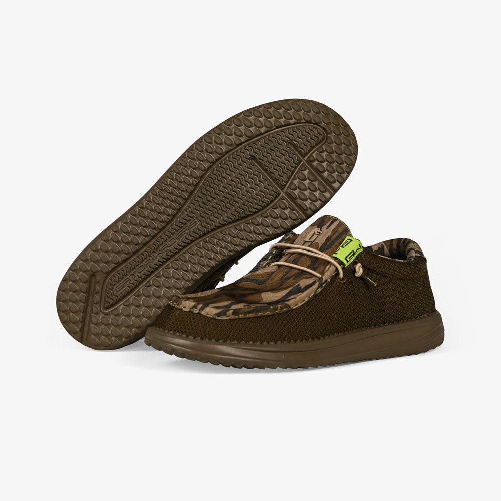 Camp Shoes | Mens - 2-Tone Mossy Oak Original Bottomland