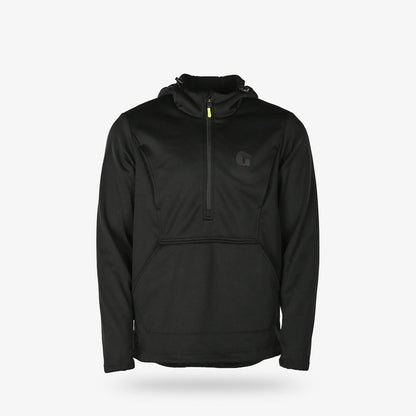 Catahoula 1/2 Zip Hoodie | Mens - Black