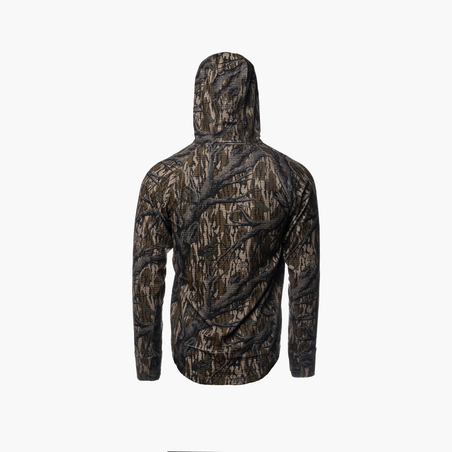 Waypoint Grid Fleece 1/2 Zip Hoodie | Mens - Mossy Oak Treestand