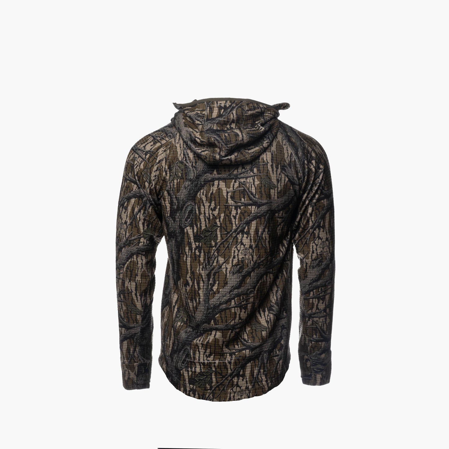 Waypoint Grid Fleece 1/2 Zip Hoodie | Mens - Mossy Oak Treestand