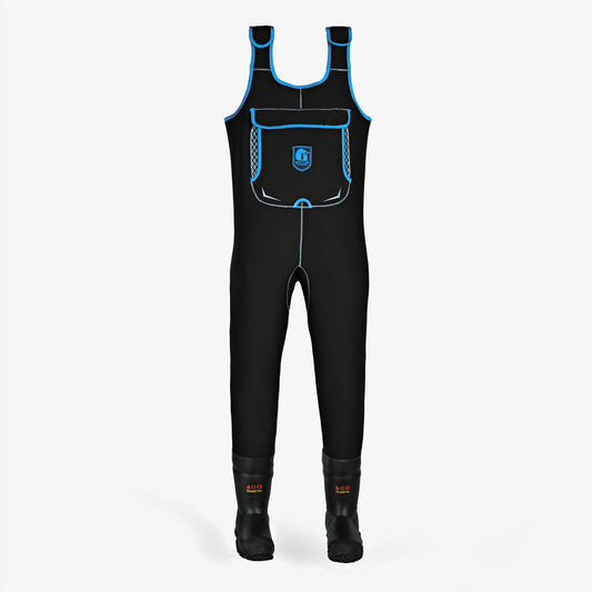 Retro Waders | Mens - Blue