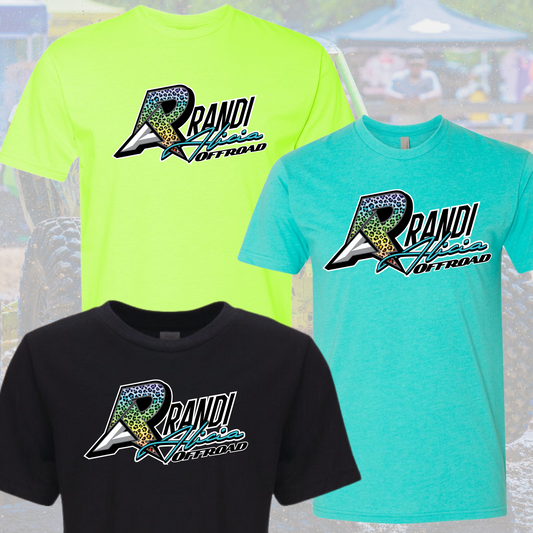 Randi Offroad Rainbow Cheetah Tee