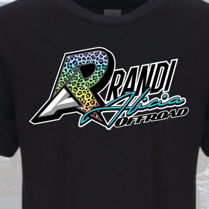 Randi Offroad Rainbow Cheetah Tee