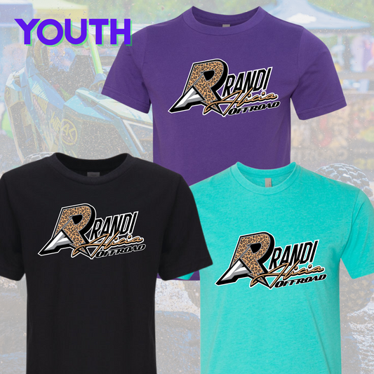 Randi Offroad Cheetah Youth Tee