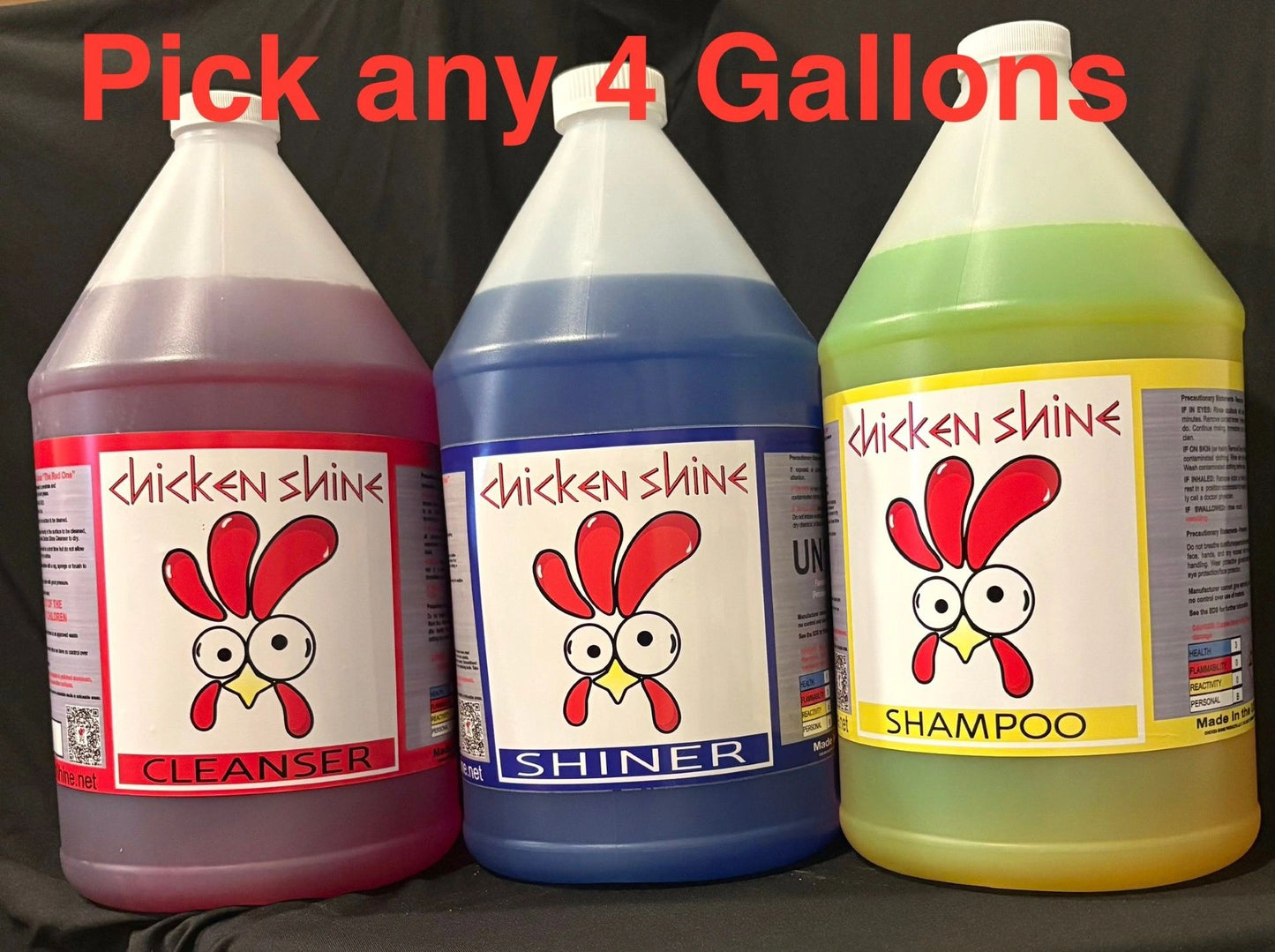 Build Your Own Bundle (BYOB)- 4 Gallon