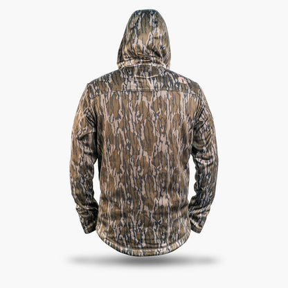 Catahoula 1/2 Zip Hoodie | Mens - Mossy Oak Original Bottomland